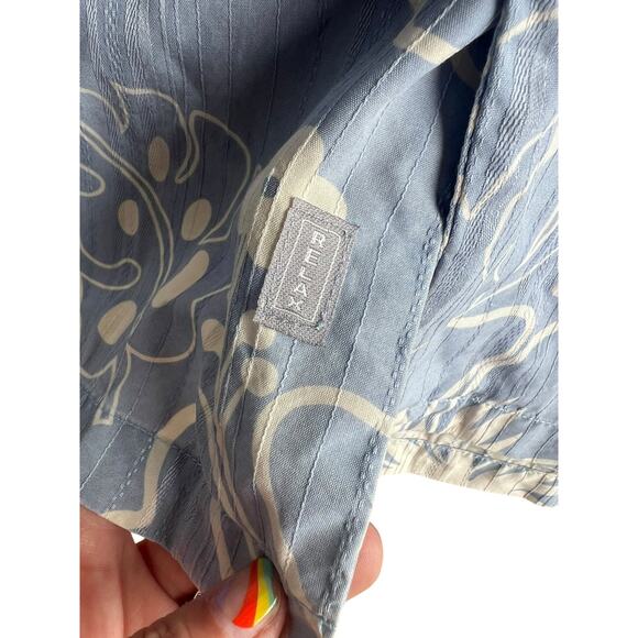 Tommy Bahama Men's Hawaiian Shirt 100% Silk Floral Size XL - Picture 8 of 9